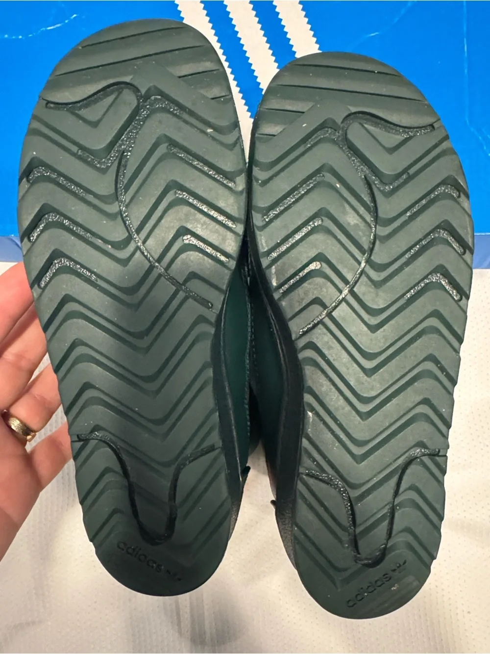 Adidas Superstar 360 PrimaLoft Insulated Winter Boots Green Orange Kids Size 3